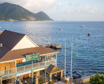 Fort Young Hotel with 71 rooms and suites is the island's first designated 'heritage' hotel Photo Credit Fort Young Hotel