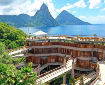Jade Mountain is an architectural masterpiece in Saint Lucia Photo Credit Jade Mountain