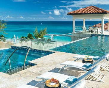 At Sandals Barbados, the rooftop pool is a first for a Sandals Resort Photo Credit Sandals Resorts