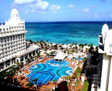 Riu Palace Aruba on Palm Beach is an all-inclusive beachfront resort with 400+rooms Photo Credit Riu Palace Aruba via Facebook
