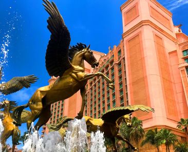 A mythical arrival at Atlantis Paradise Island Photo Credit @nassauparadiseisland
