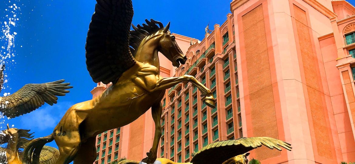 A mythical arrival at Atlantis Paradise Island Photo Credit @nassauparadiseisland