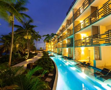 Swim-up suites at Sonesta Ocean Point are popular with twosomes on a romantic getaway Photo Credit Sonesta Sint Maarten