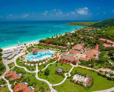 Sandals Grande Antigua on Dickenson Bay is an upscale all-inclusive resort for adults only Photo Credit Sandals Resorts
