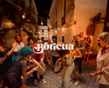Boricuas dancing on the streets of Old San Juan Photo Credit Discover Puerto Rico