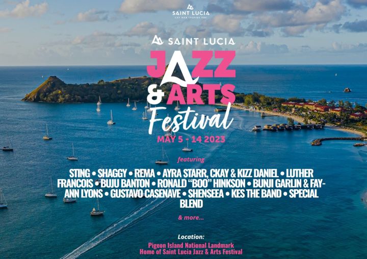 STING AND SHAGGY HEADLINE THE SAINT LUCIA JAZZ & ARTS FESTIVAL IN MAY